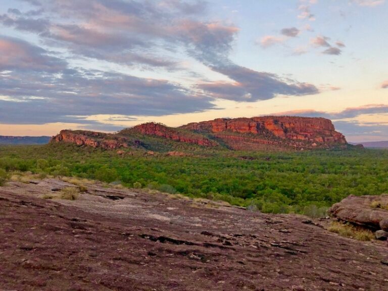 big red rock in Australia